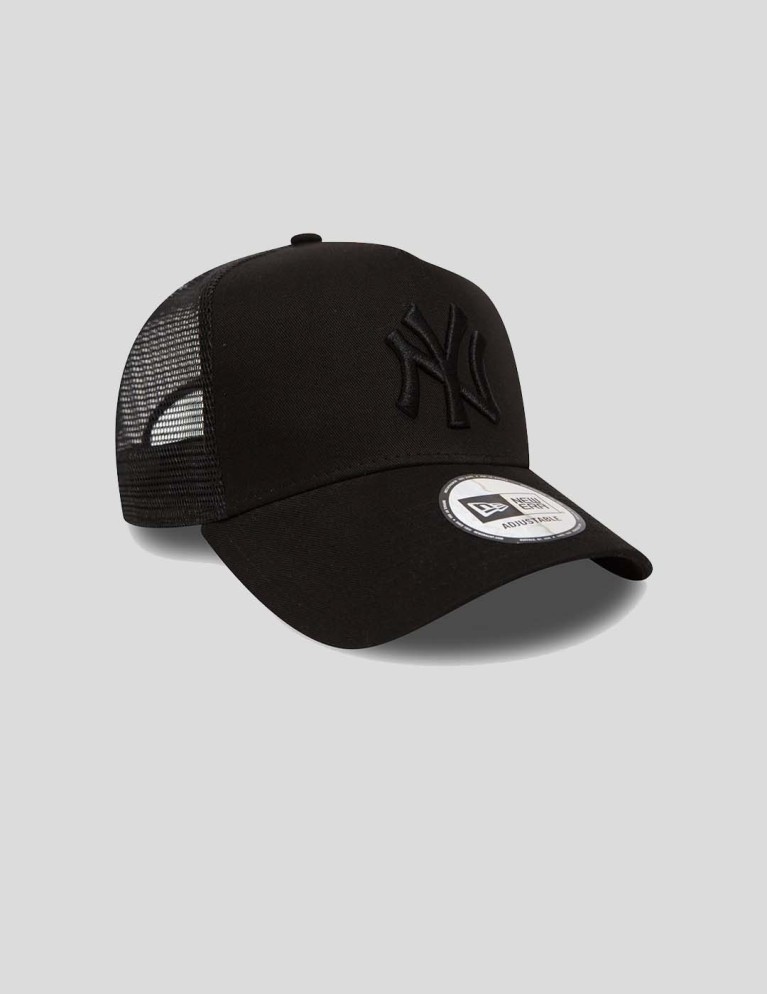 Gorra NEW ERA new york yankees clean trucker cap black