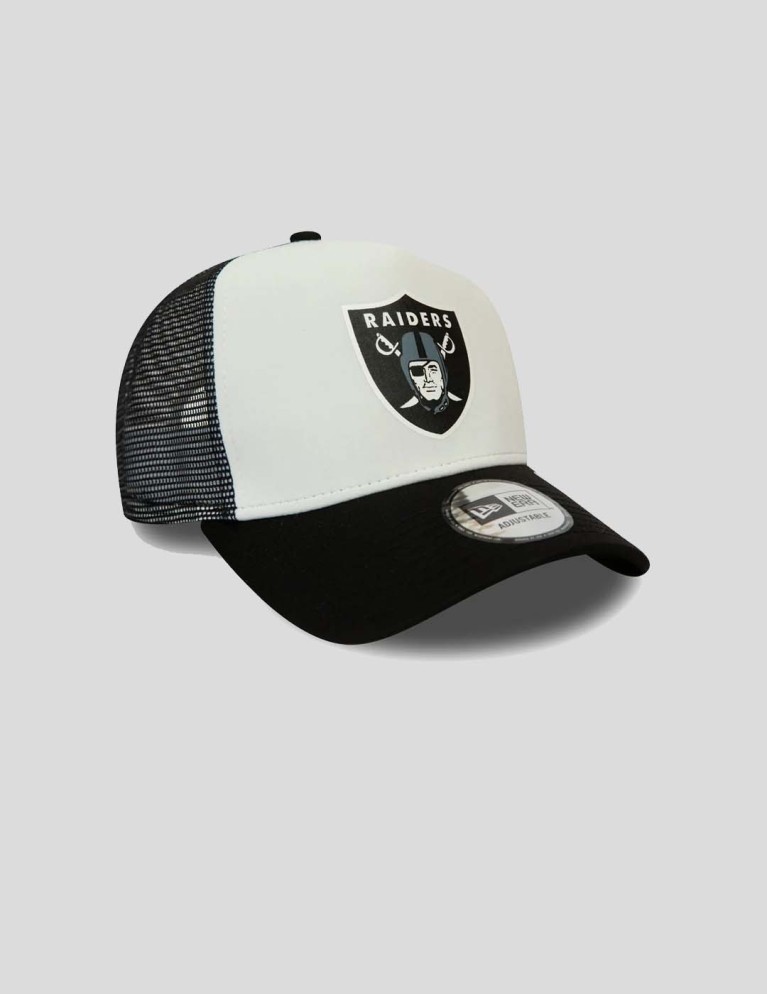 Gorra NEW ERA las vegas raiders team trucker cap black/white
