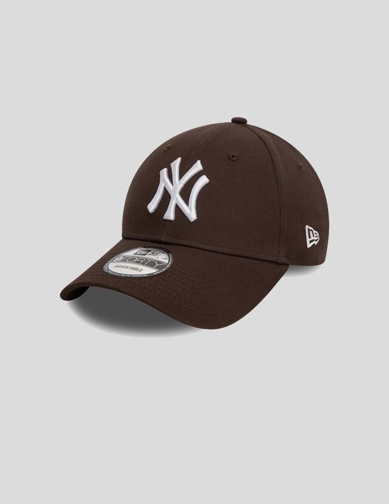 Gorra NEW ERA new york yankees essential 9forty dark brown/white