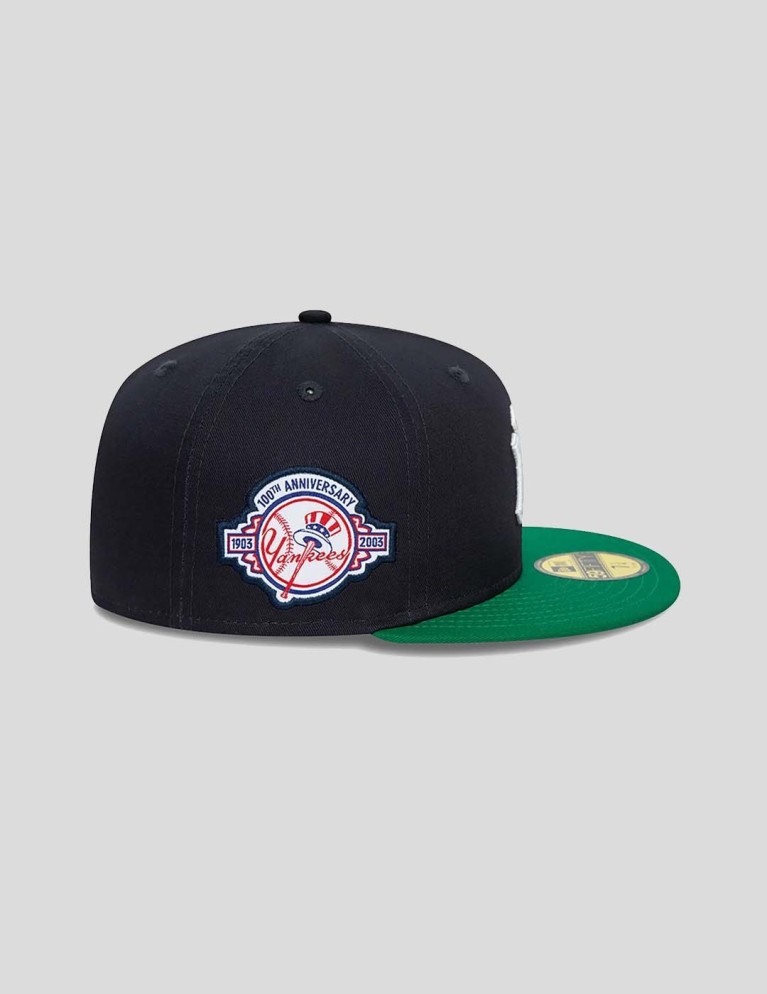 Gorra NEW ERA new york yankees mlb team 59fifty fitted  black/green/white