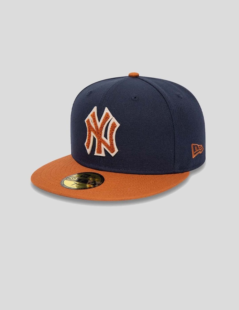 Gorra NEW ERA new york yankees boucle 59fifty fitted  navy/brown