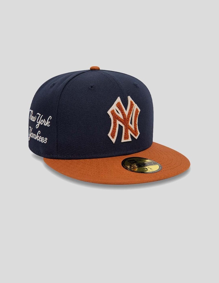 Gorra NEW ERA new york yankees boucle 59fifty fitted  navy/brown