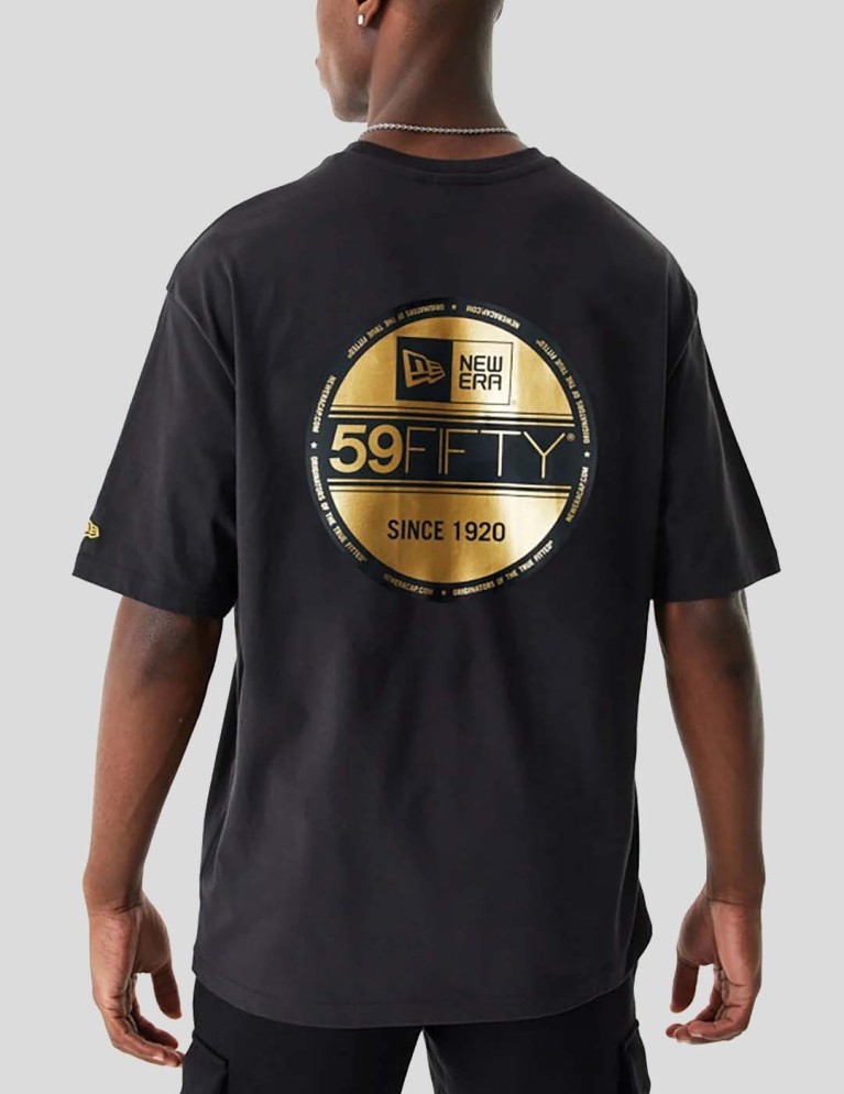 Camiseta NEW ERA lifestyle 59fifty oversized tee  black