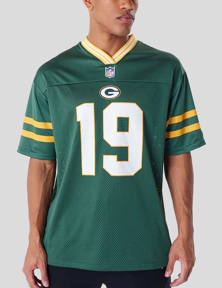 Camiseta NEW ERA green bay packers nfl mesh green