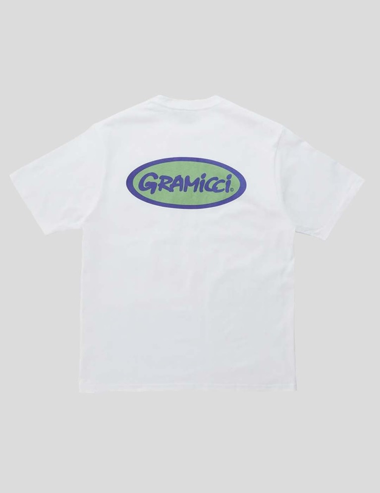 Camiseta GRAMICCI gramicci oval tee  white