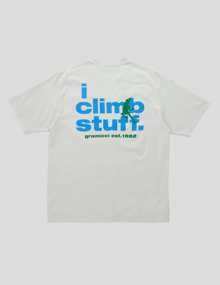 Camiseta GRAMICCI i climb stuff tee  sand pigment