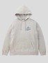 Sudadera GRAMICCI peak hooded sweatshirt oatmeal pigment