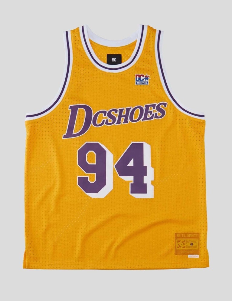 Camiseta DC showtime jersey yellow
