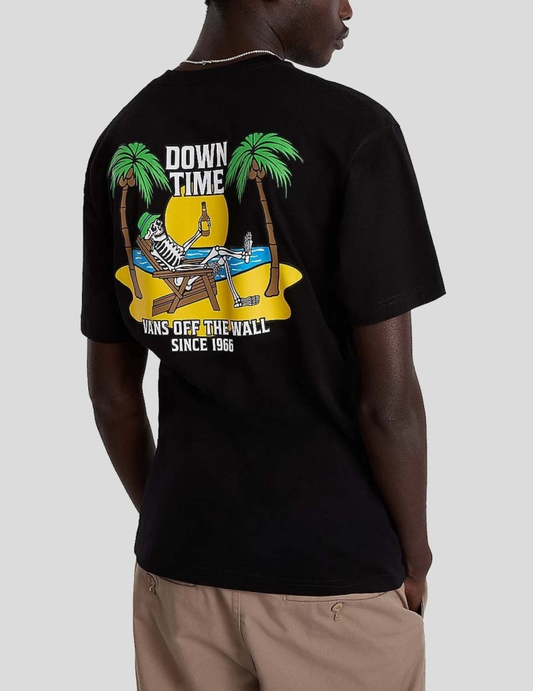 Camiseta VANS  down time tee black