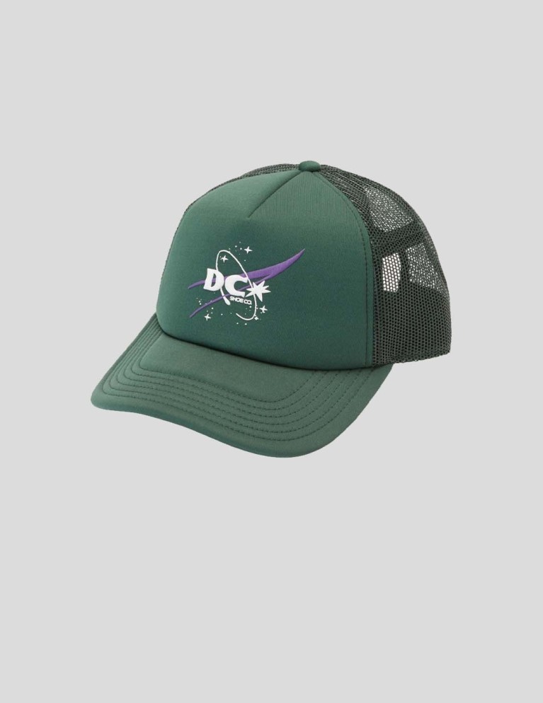 Gorra DC dc 321 trucker hunter green