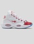 Zapatillas REEBOK  question mid cloud white/vector red/cloud white