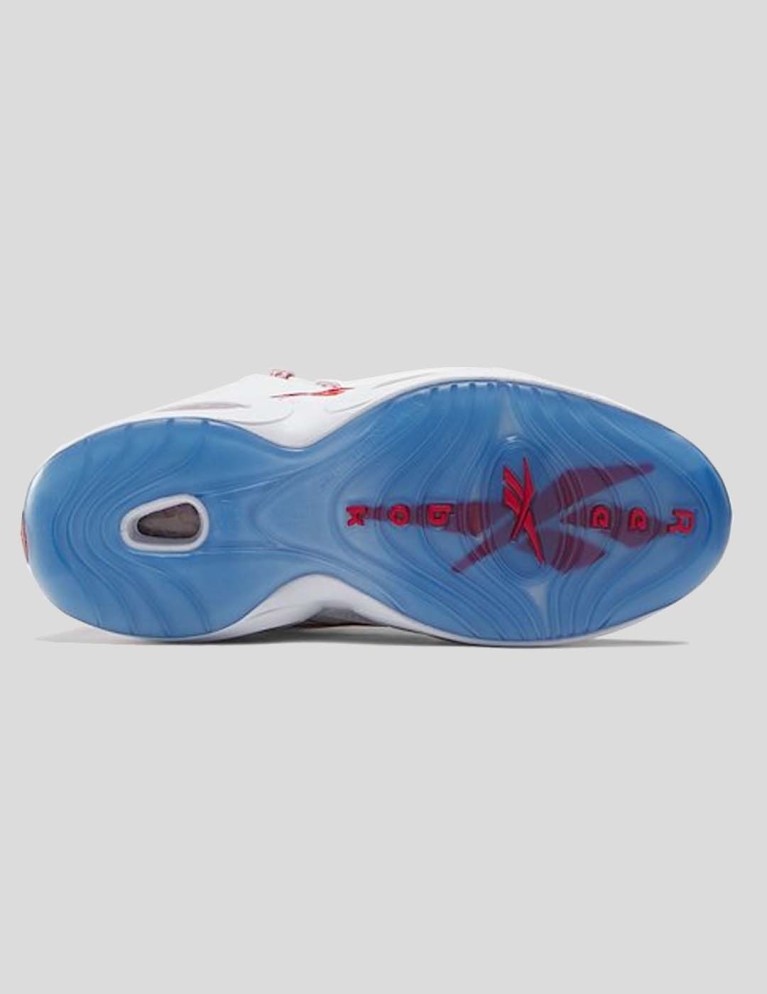 Zapatillas REEBOK  question mid cloud white/vector red/cloud white