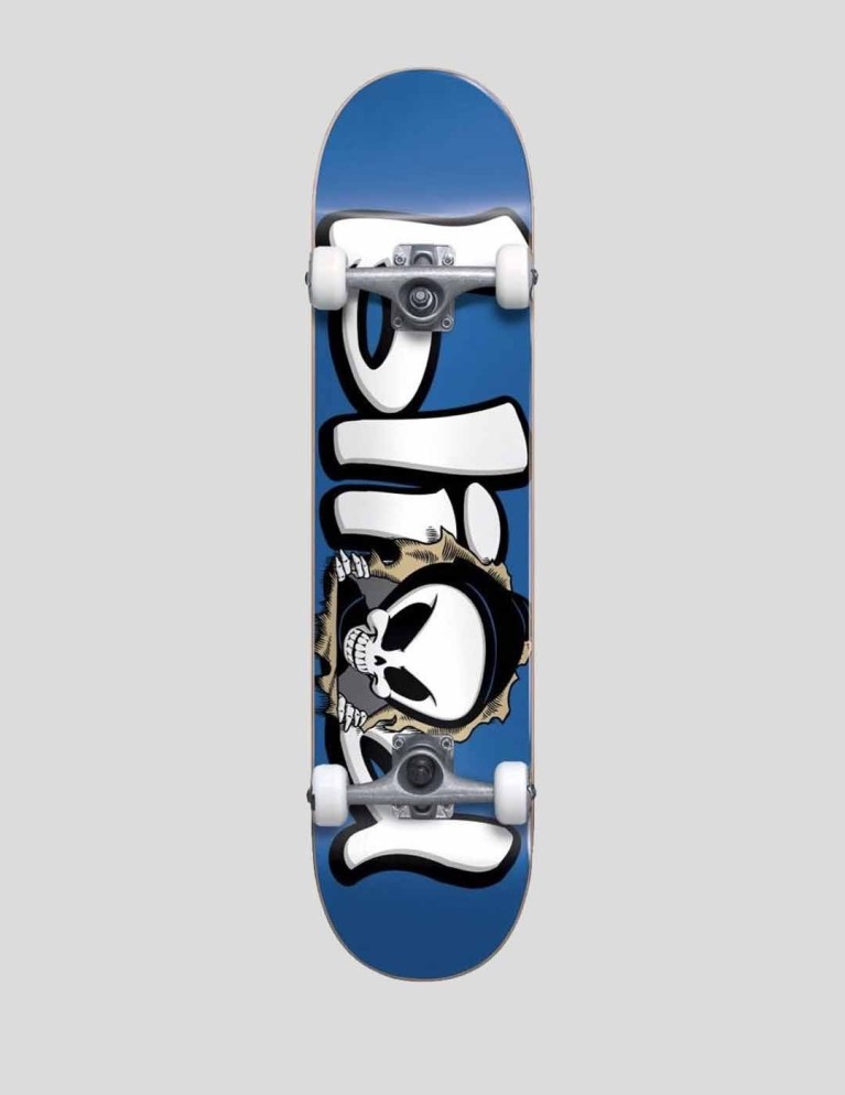 Skate completo BLIND bust out reaper fp soft wheels 7.625" blue