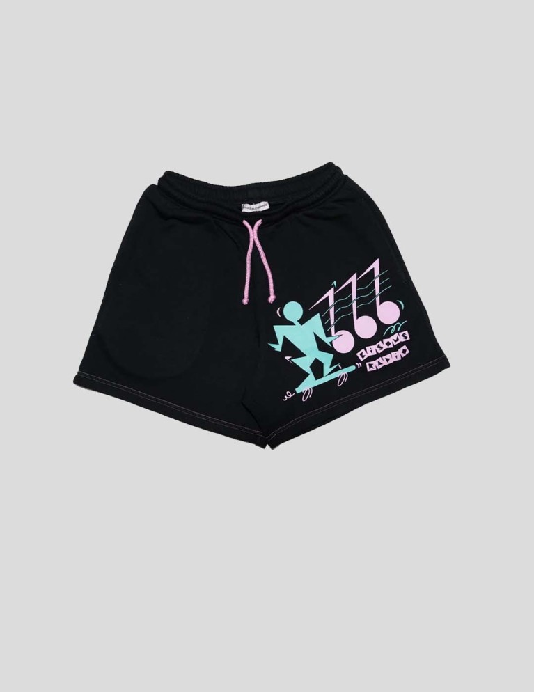 Shorts BISOUS SKATEBOARDS radio skate short black