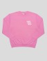 Sudadera BISOUS SKATEBOARDS bisous x3 crew pink