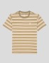 Camiseta CONVERSE stripped tee  mossy sloth 