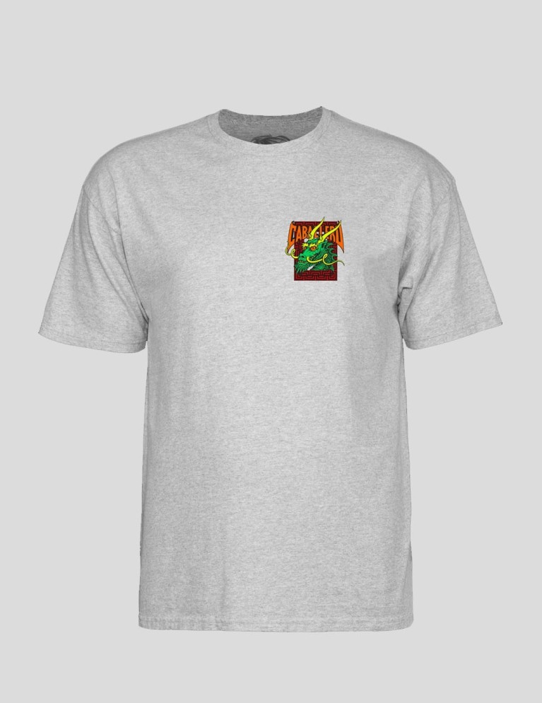 Camiseta POWELL PERALTA steve caballero street dragon tee grey
