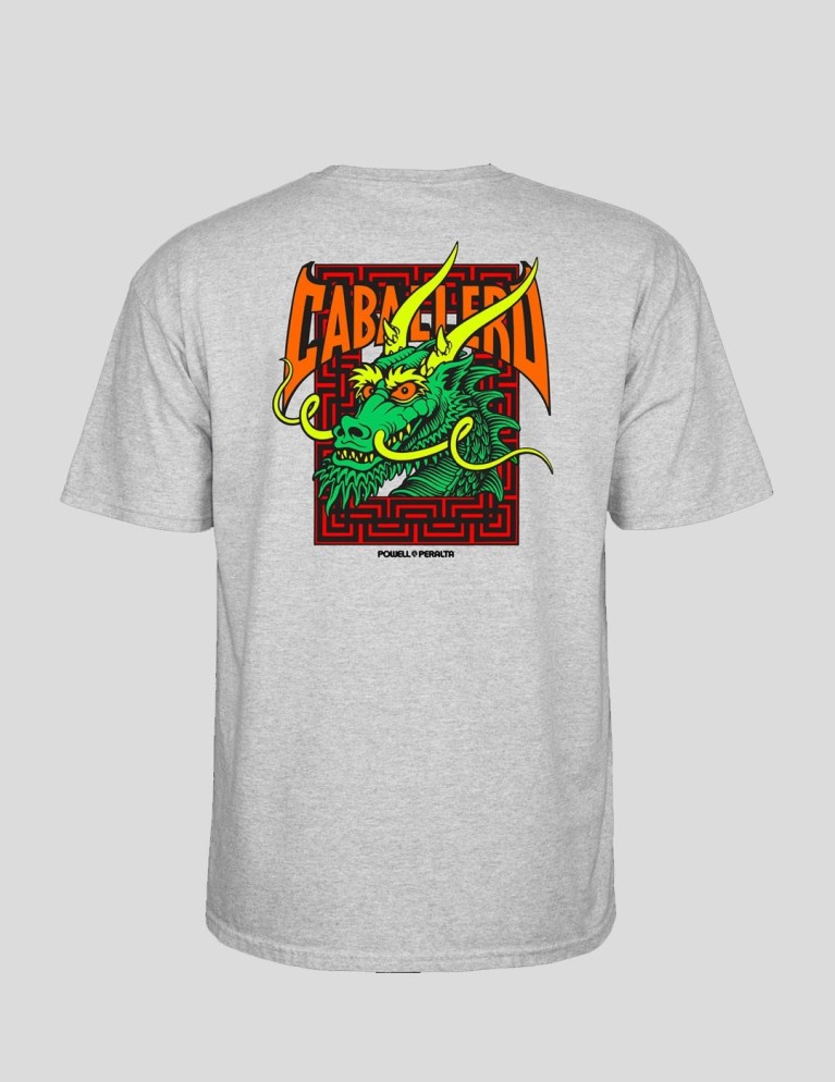 Camiseta POWELL PERALTA steve caballero street dragon tee grey