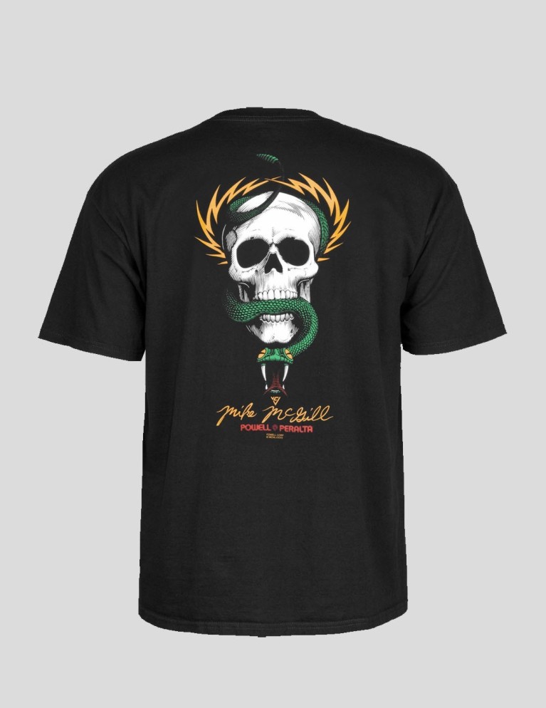 Camiseta POWELL PERALTA mcgill skull & snake tee black