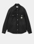 Camisa CARHARTT WIP harvey shirt jacket black