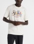 NW BALANCE archivio atletico camminare tee bianco