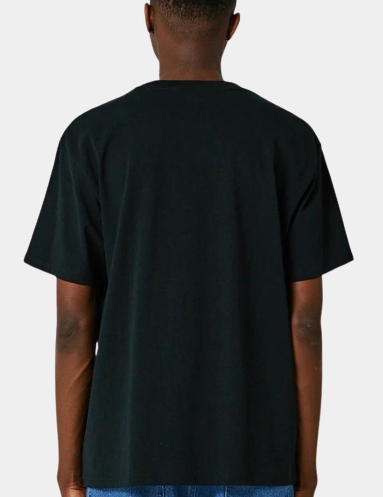 Camiseta FORMER  crux blur tee washed black