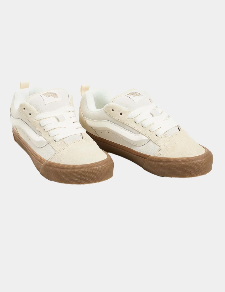 Zapatillas skate VANS  knu skool marshmallow/light gum