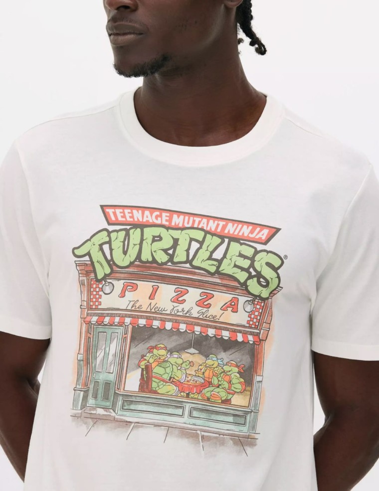 copy of T-shirt TOMMY JEANS oversized rwb twist tee ancient white